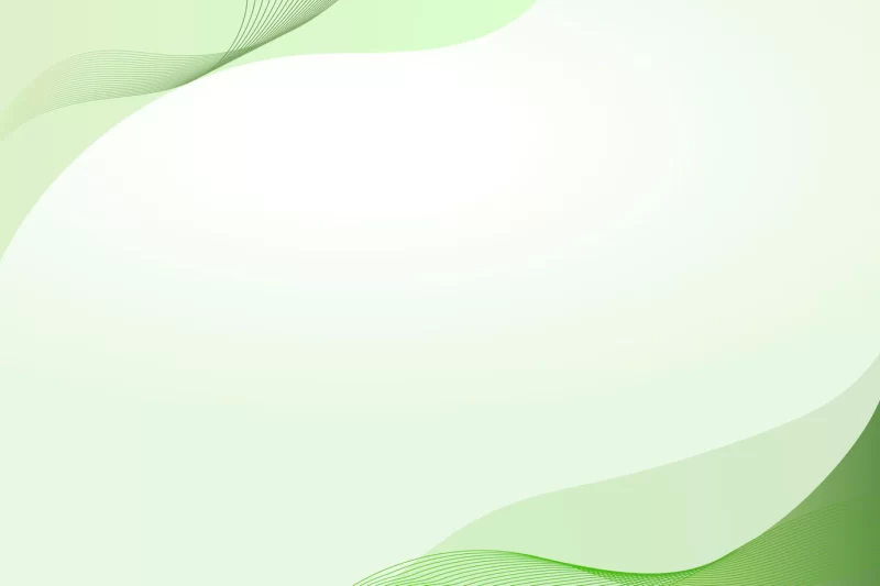 Green curve frame template vector Free Vector