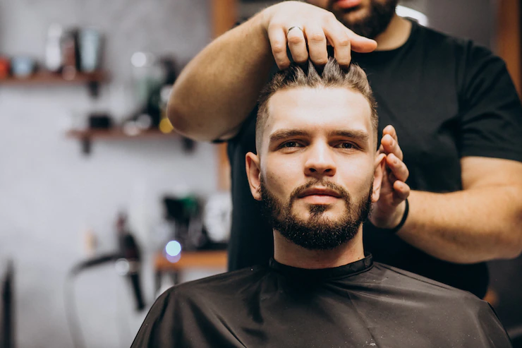 Hairdresser Barber Shop Styling Hair Client 1303 20981