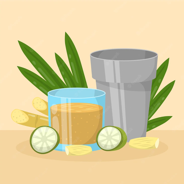 Hand Drawn Fresh Cachaca Illustration 23 2149210954
