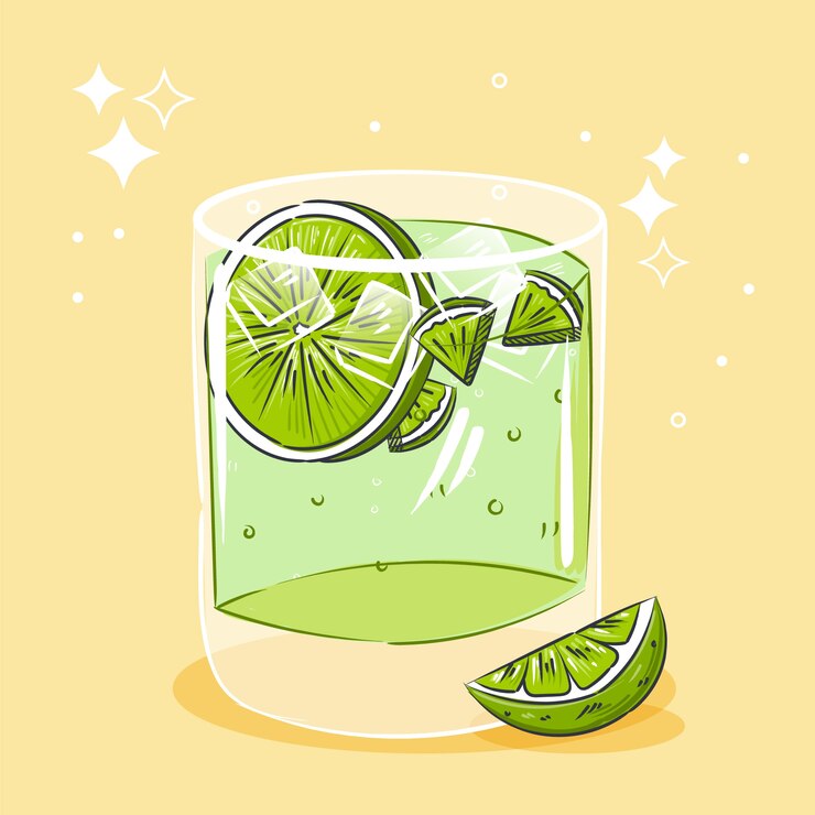 Hand Drawn Fresh Cachaca Illustration 23 2149213573