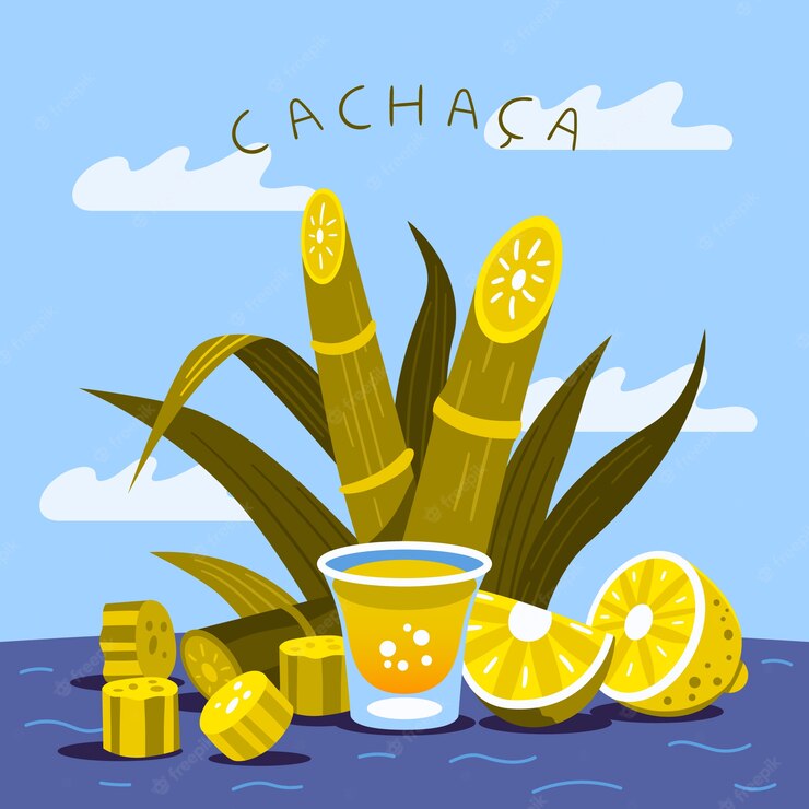 Hand Drawn Fresh Cachaca Illustration 23 2149218786