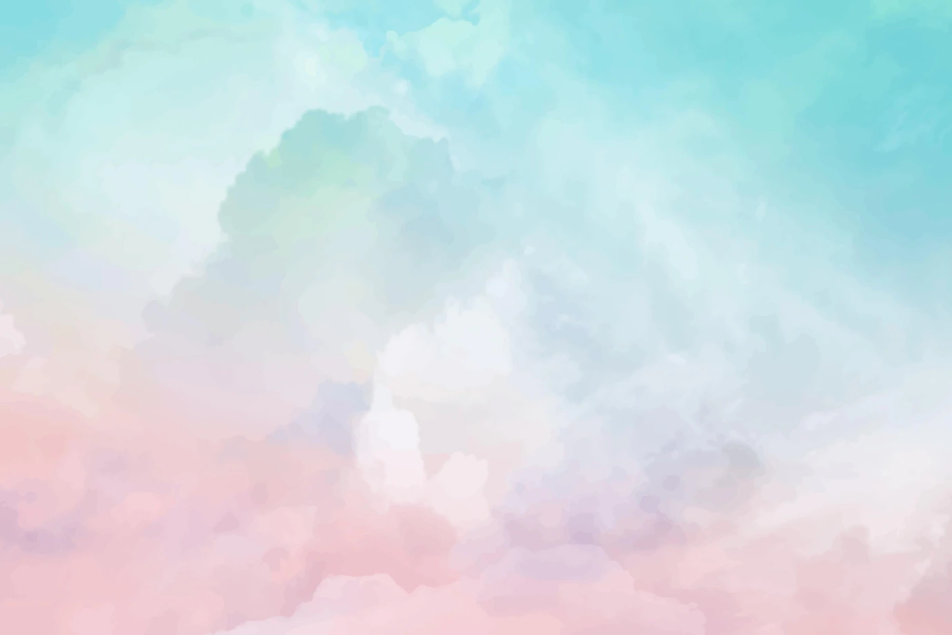 Hand Painted Watercolor Pastel Sky Background 23 2148902771