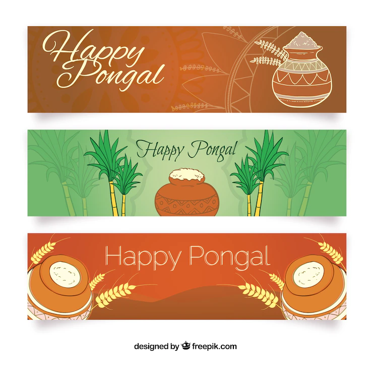 Happy Pongal Banners Pack 23 2147532868