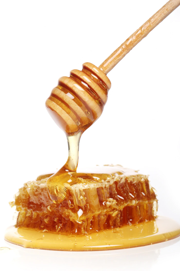 Honey Dripping From Wooden Spoon 144627 17392