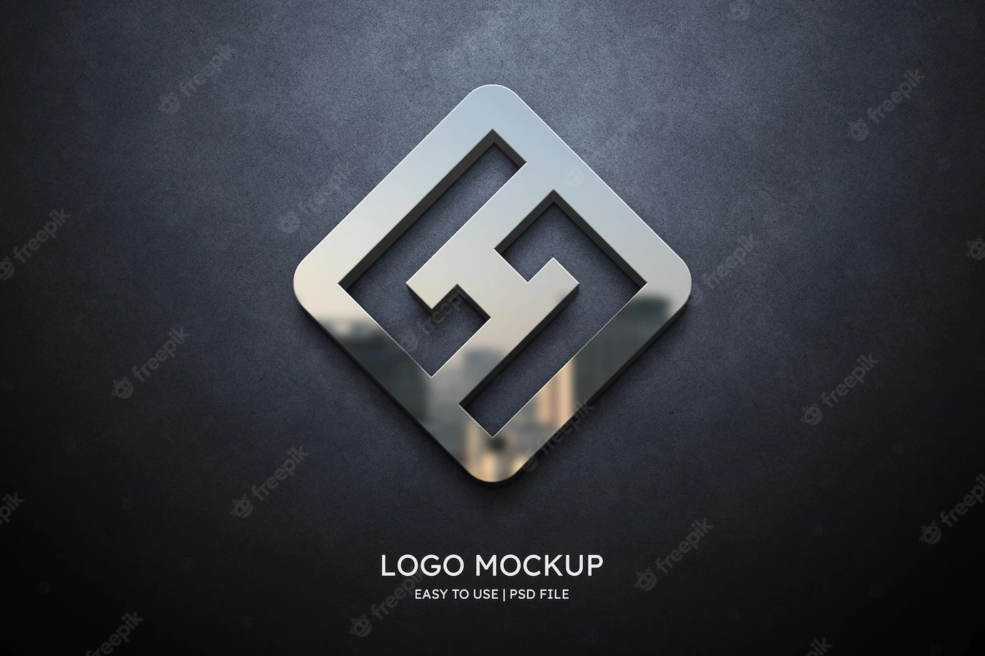 Logo Mockup Grey Wall 35913 2122