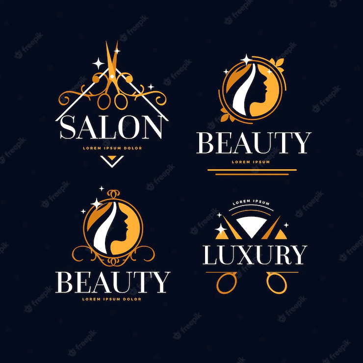 Luxury Hair Salon Logo Collection 23 2148848782