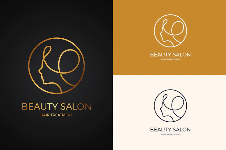 Luxury Hair Salon Logo Collection 23 2148865385