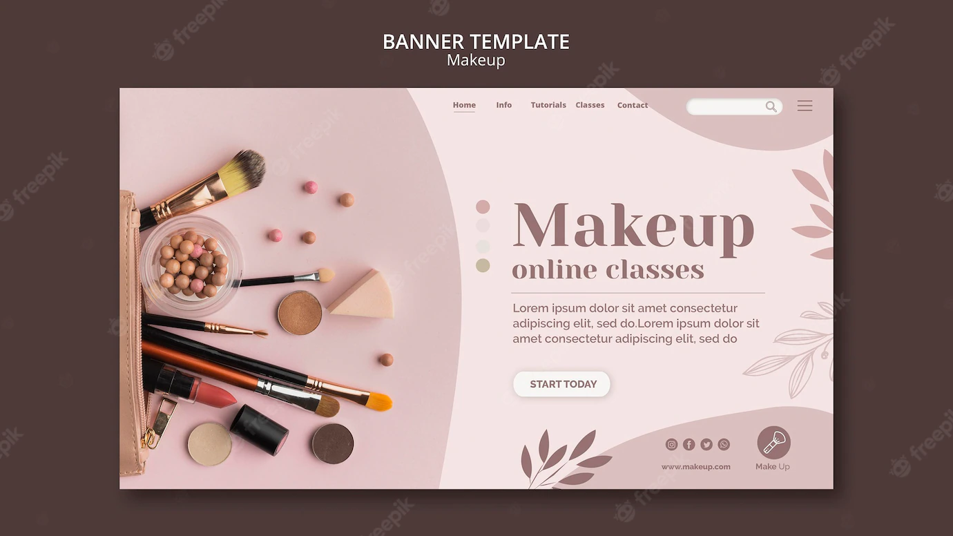 Make Up Concept Banner Template 23 2148615478