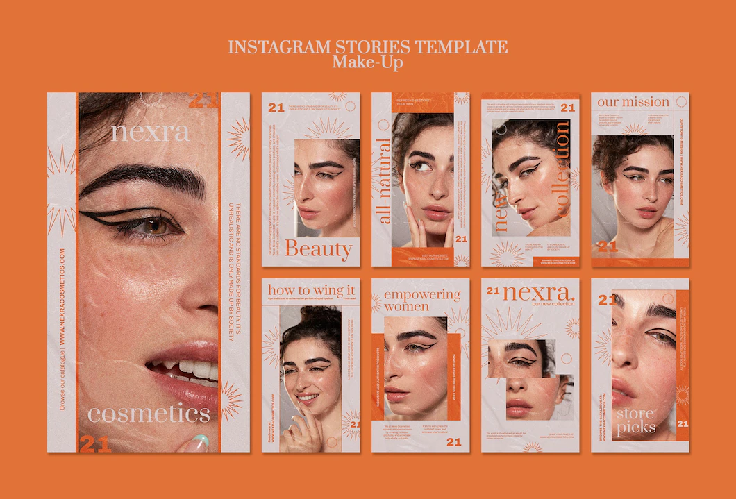 Make Up Instagram Stories Template 23 2149195335