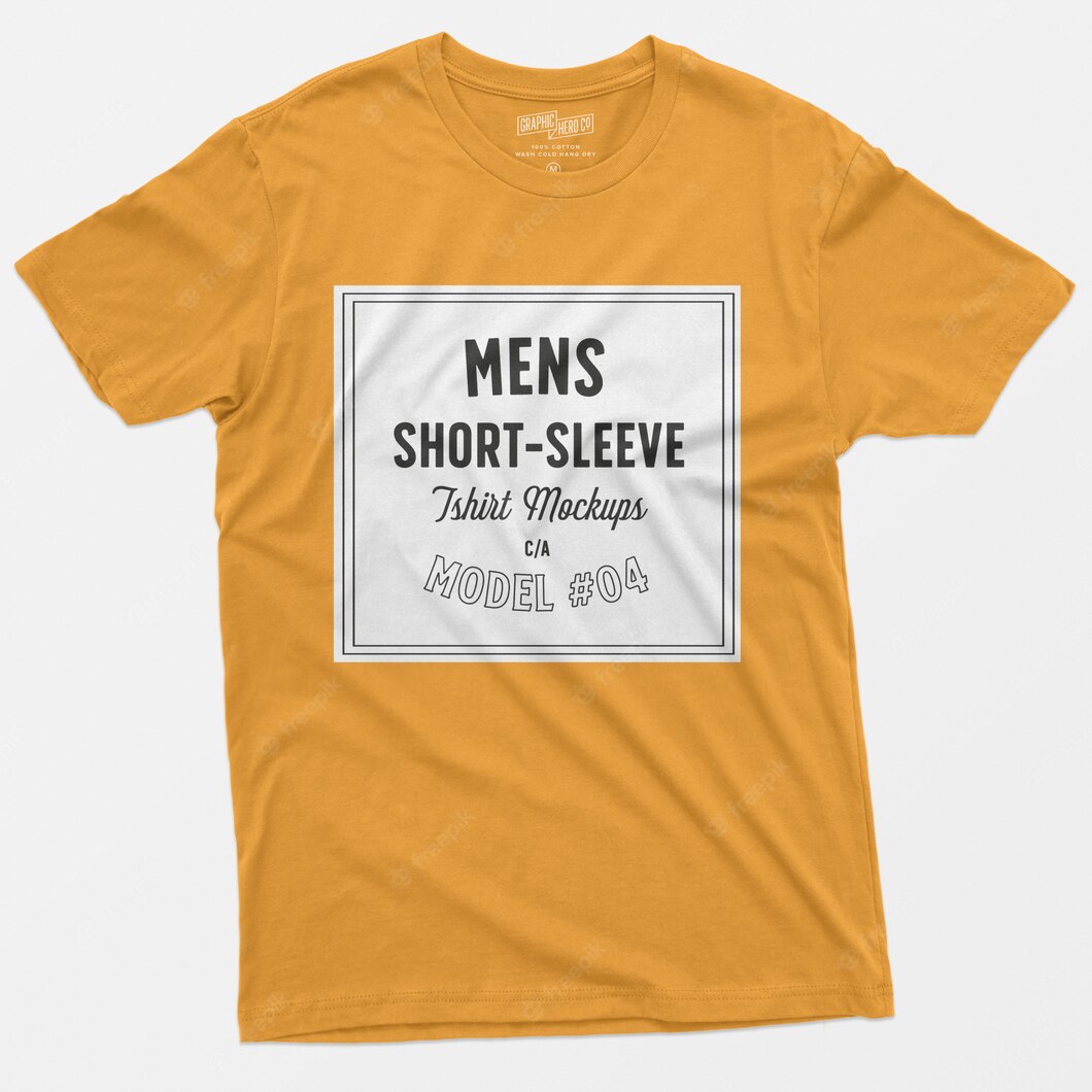 Mens Short Sleeve T Shirt Mockups 04 126278 125