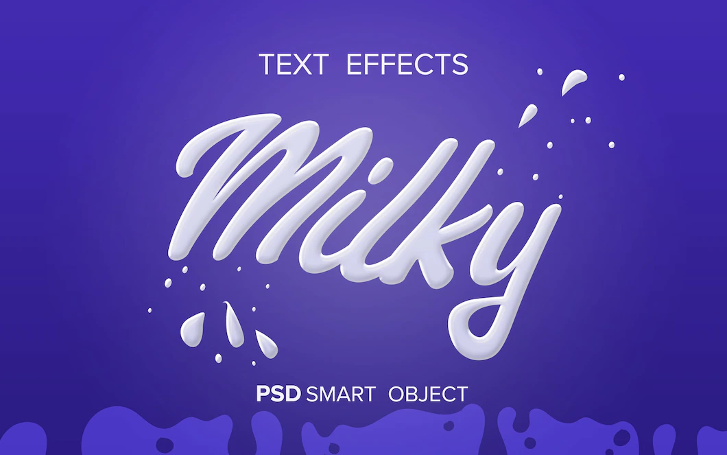 Milk Liquid Text Effect 23 2149023292