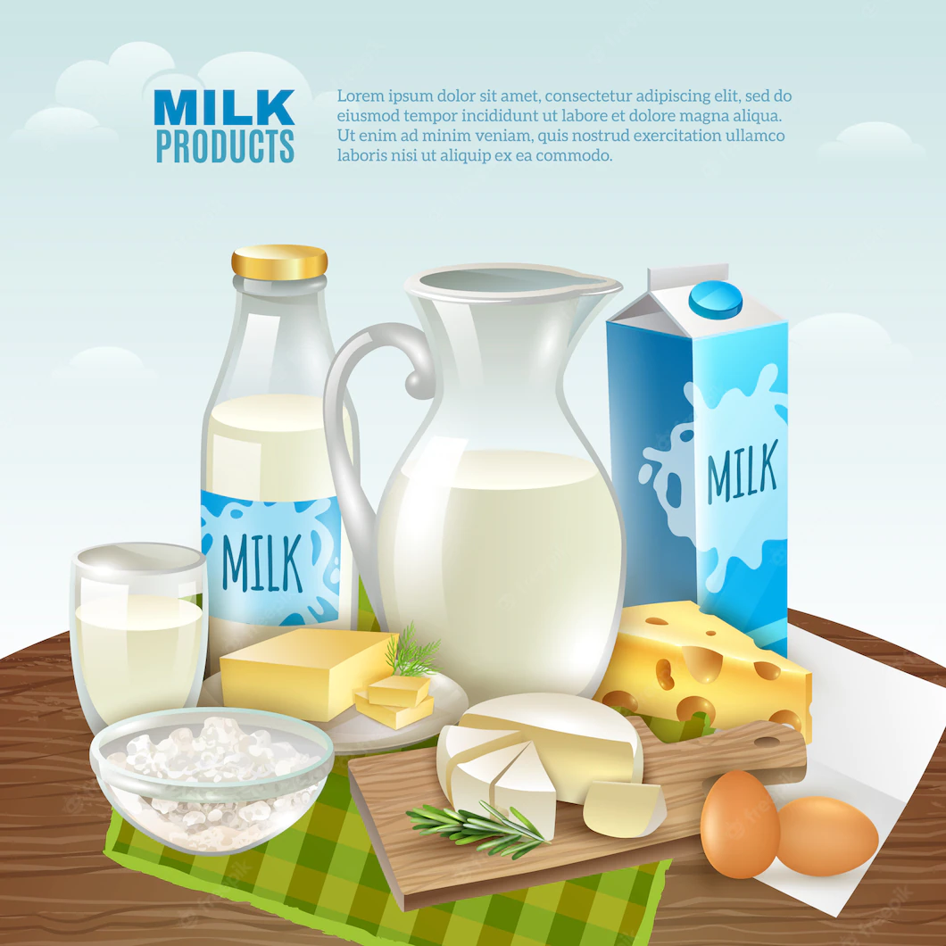 Milk Products Background 1284 15512