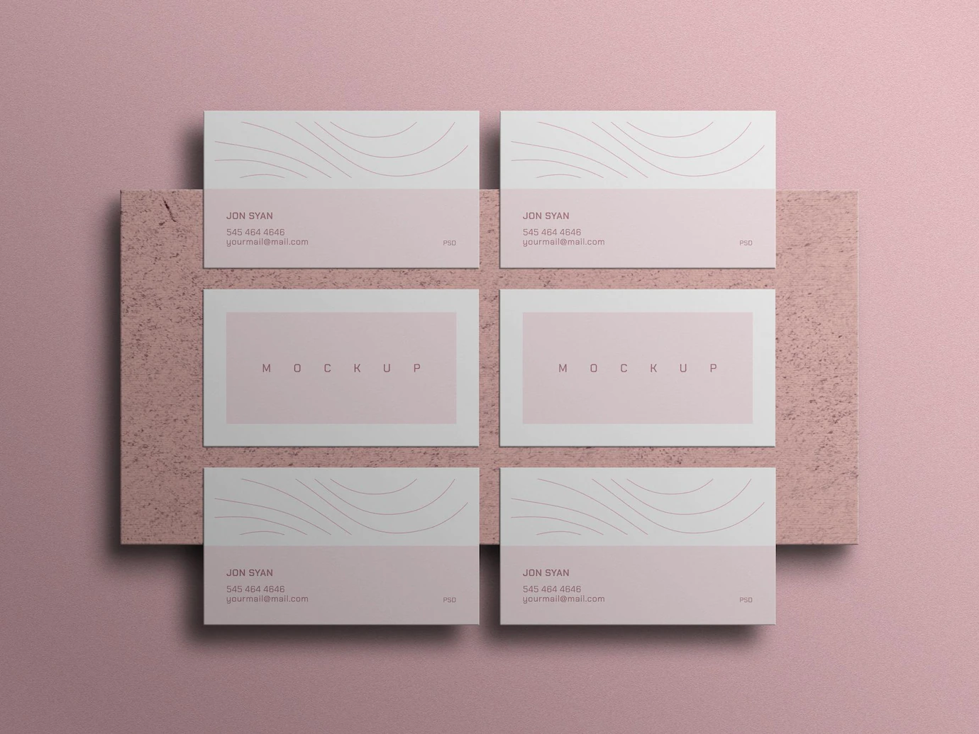 Minimal Business Card Mockup 439185 3473