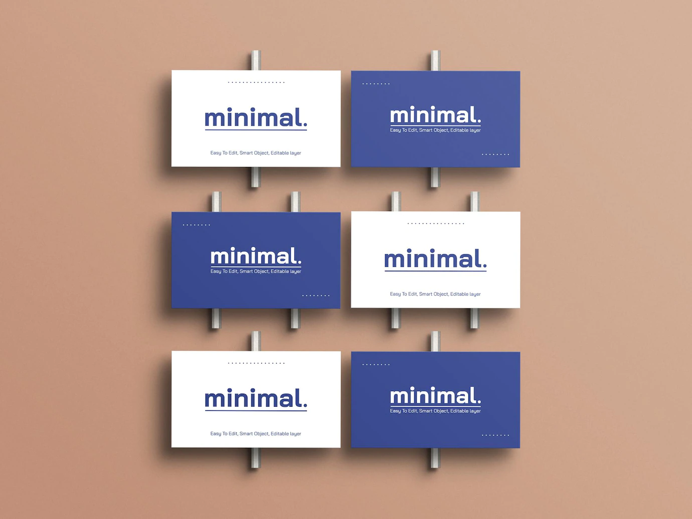 Minimal Business Cards Mockup 439185 468