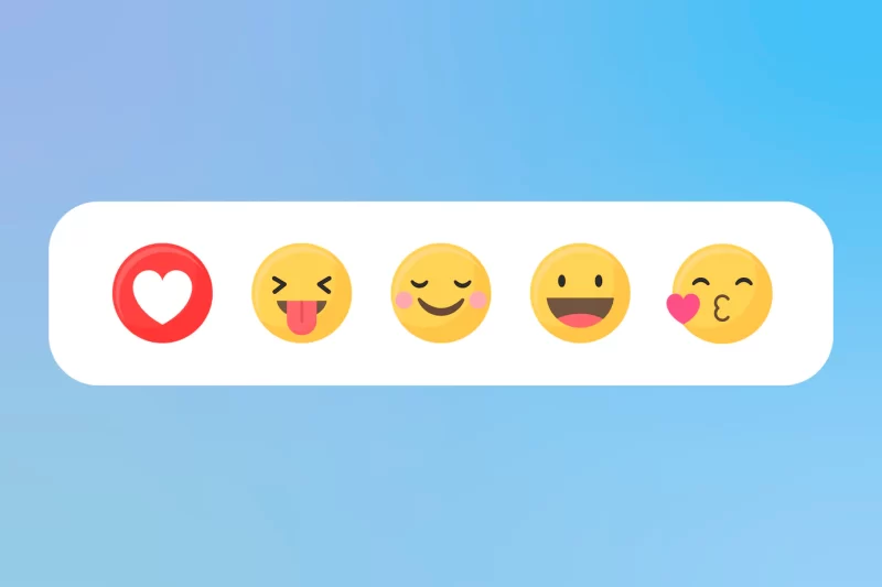 Mixed emoji set Free Vector