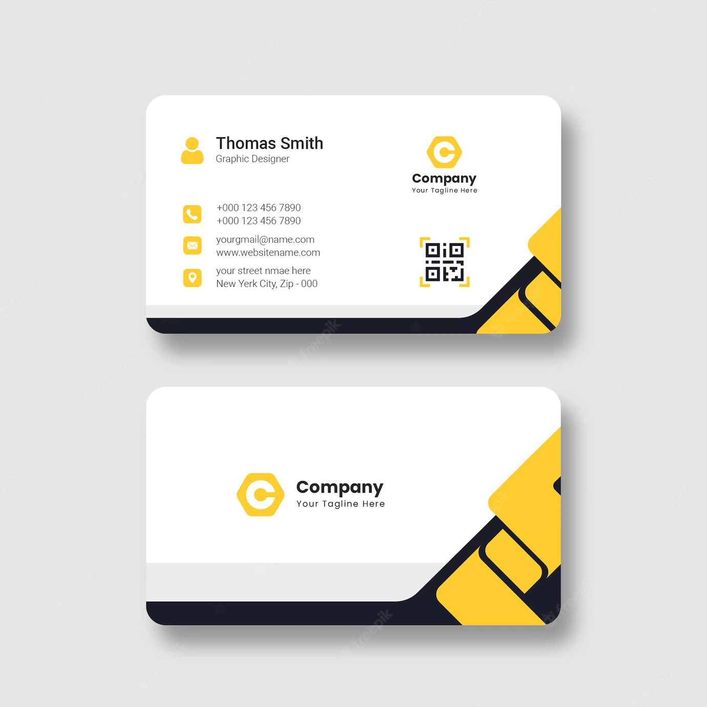 Modern Professional Business Card Template 501970 18