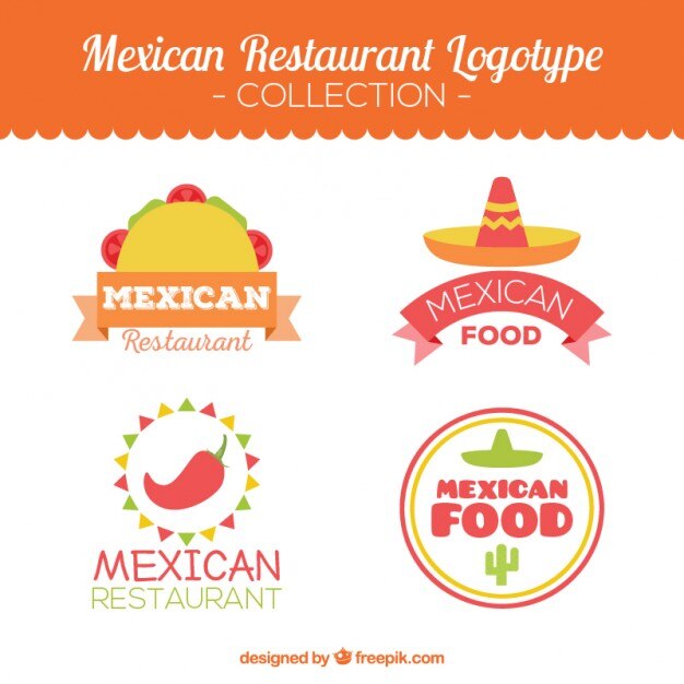 Pack Mexican Restaurant Logotypes 23 2147544623