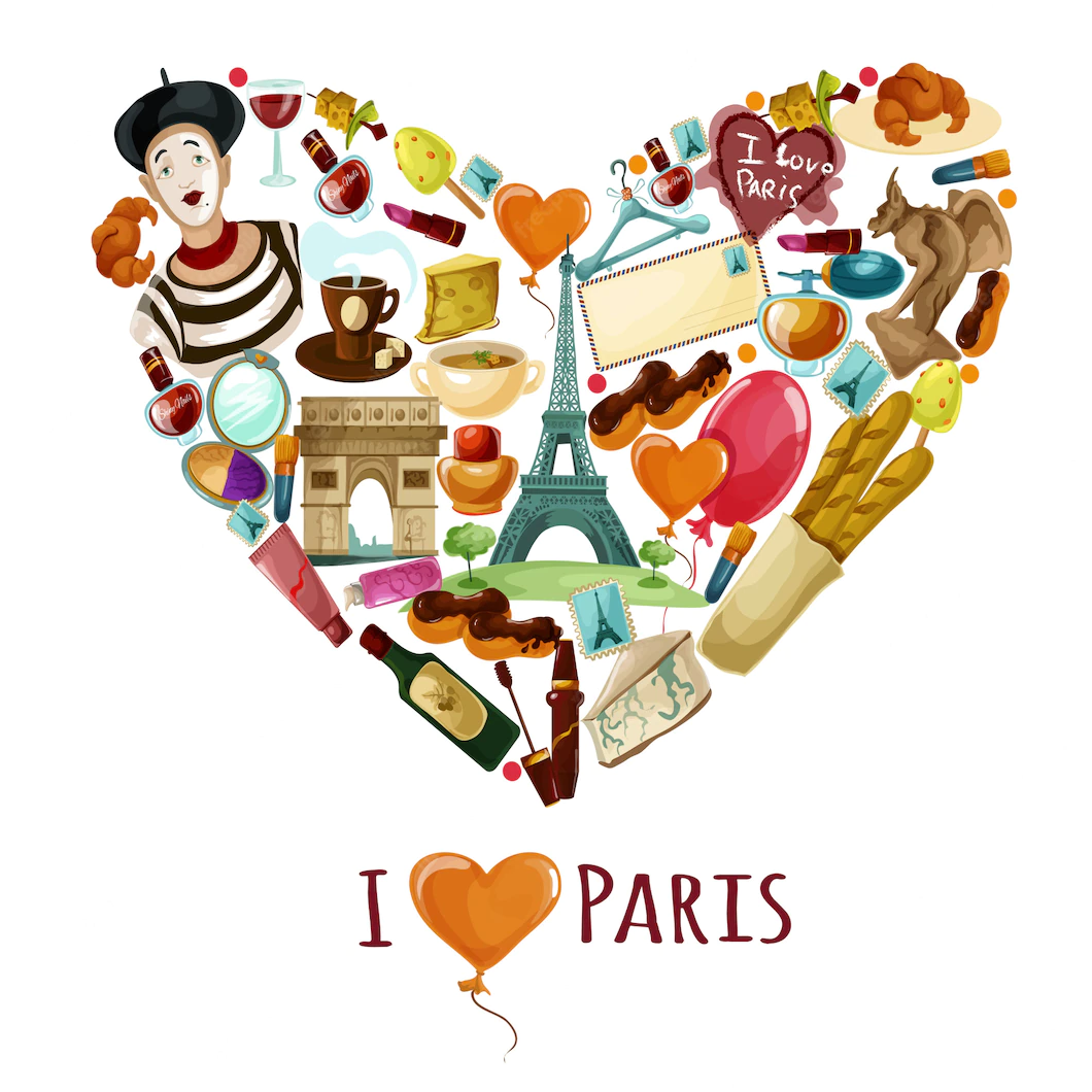 Paris Touristic Poster 1284 10600