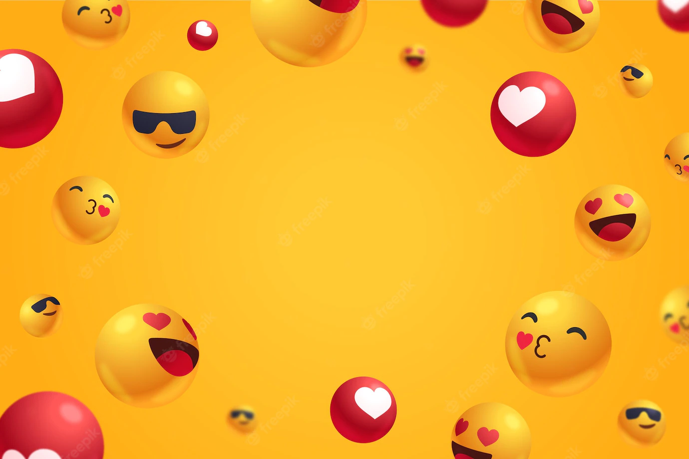 Positive Reactions With Empty Space Background 79603 1029