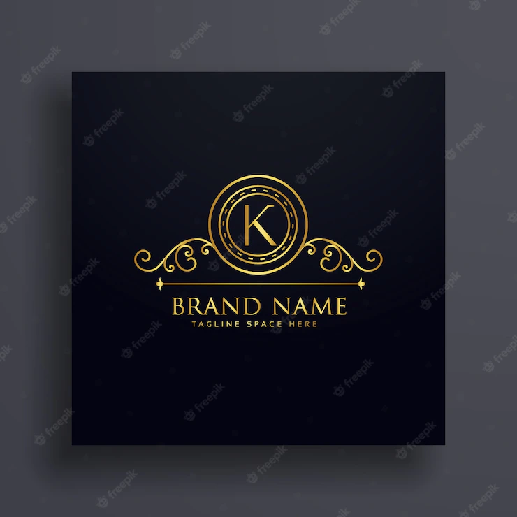 Premium Letter K Brand Logo Concept Design 1017 11221