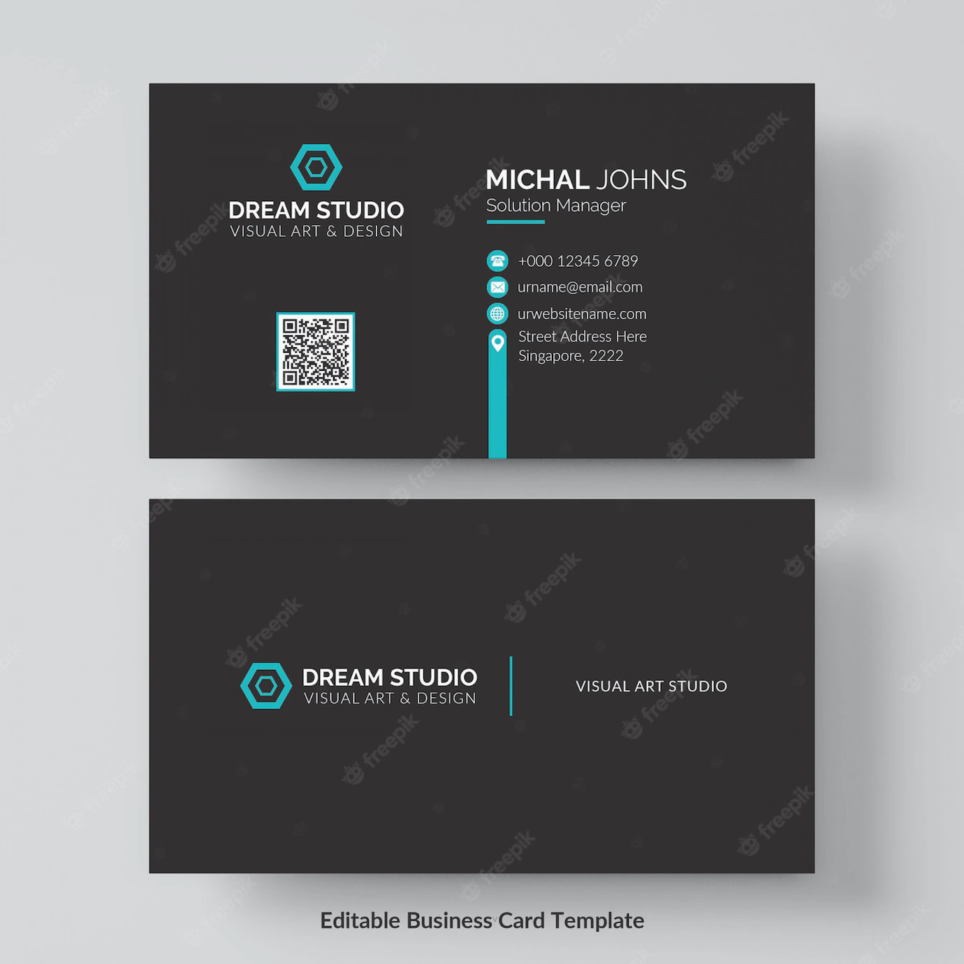 Professional Business Card Mockup 1435 1032