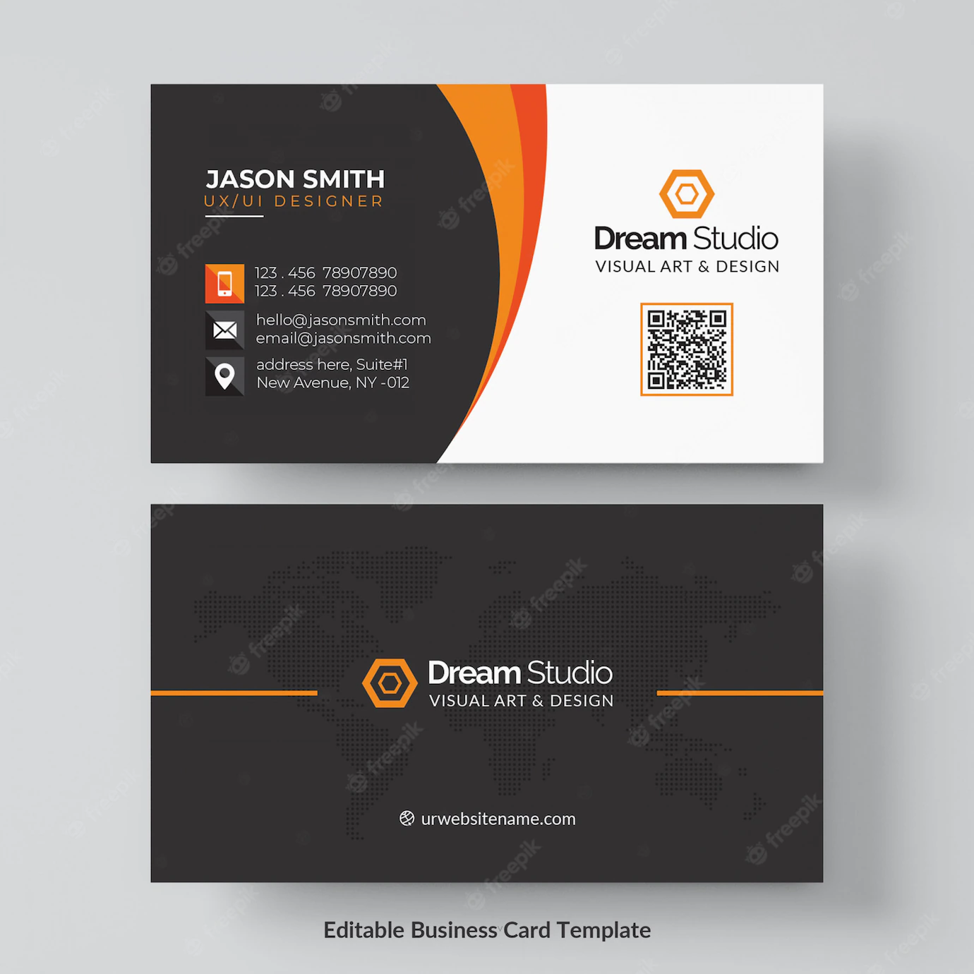 Professional Business Card Mockup 1435 1033