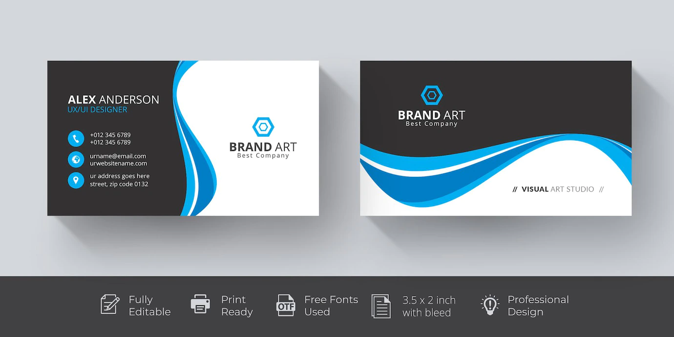 Professional Business Card Mockup 1435 1677