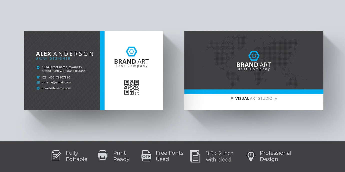 Professional Business Card Mockup 1435 1698