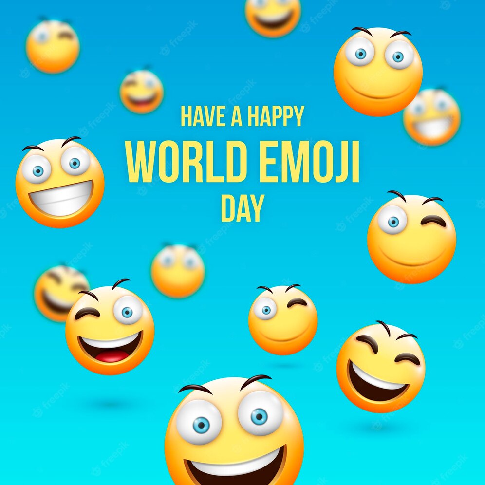 Realistic 3d World Emoji Day Illustration 23 2148961159