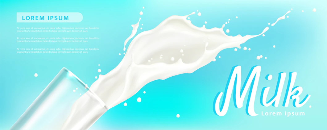Realistic Milk Splash Template 52683 81850