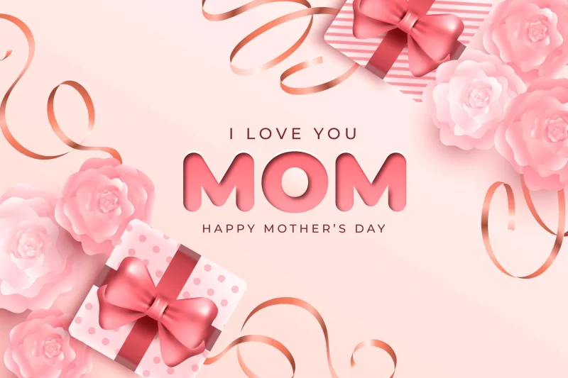 Realistic mother’s day illustration Free Vector