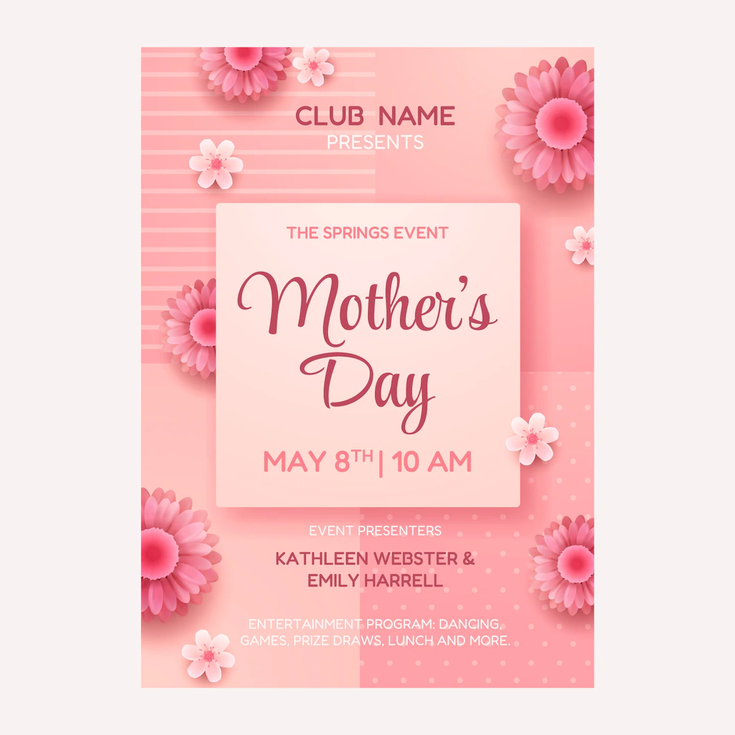 Realistic Mothers Day Vertical Poster Template 23 2149368228