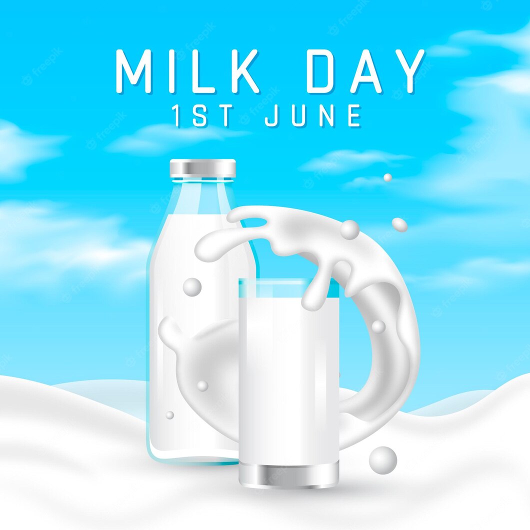 Realistic World Milk Day Illustration 23 2148932023