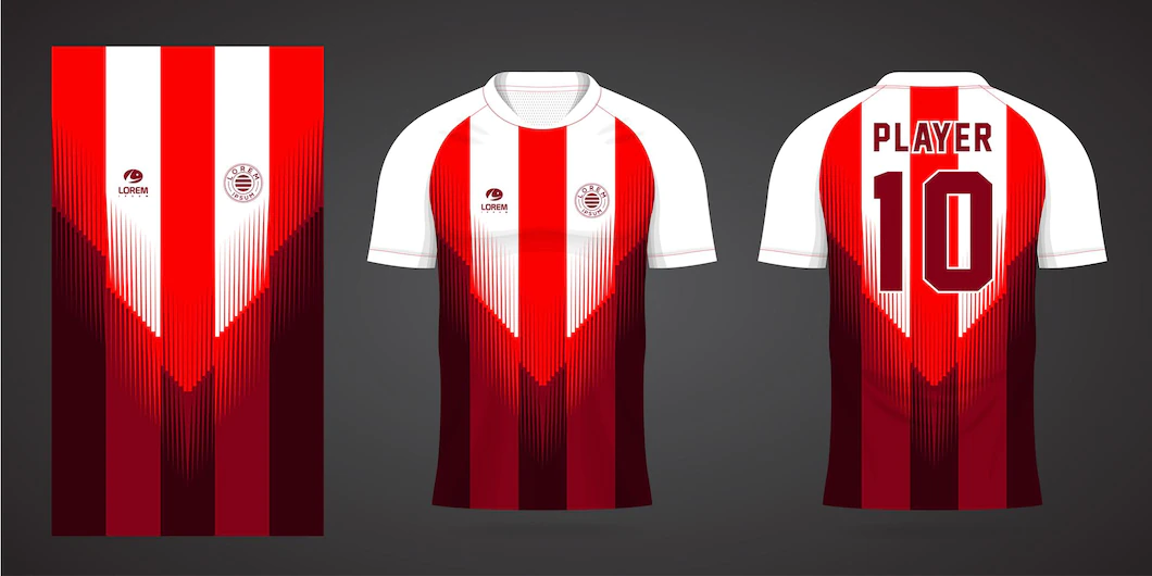 Red Sports Shirt Jersey Design Template 155717 1137