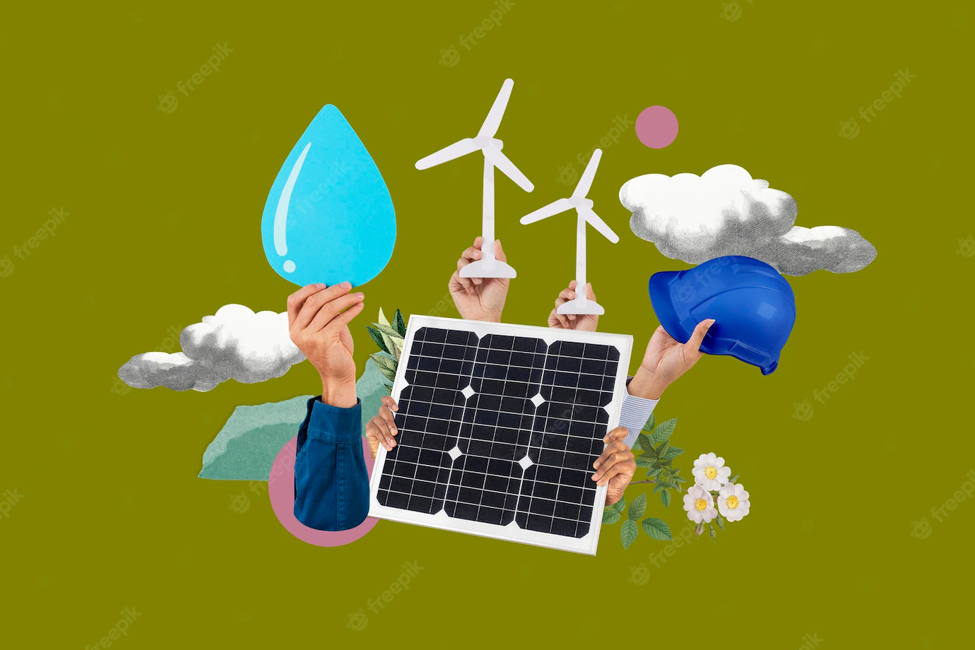 Renewable Energy Environment Psd Solar Panel Remixed Media 53876 127110