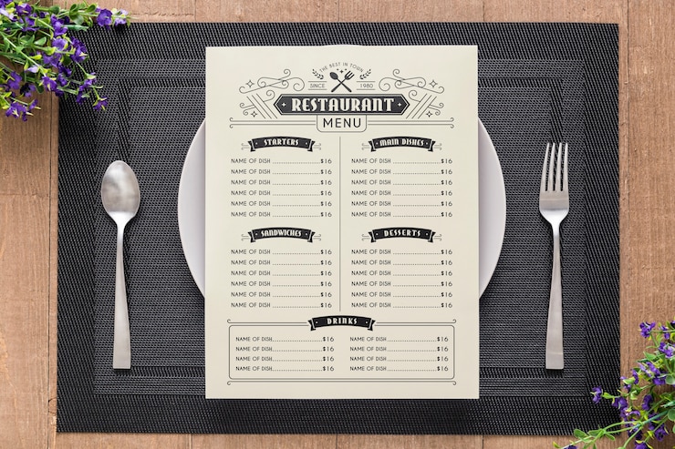 Restaurant Menu Concept Mockup 23 2148554608