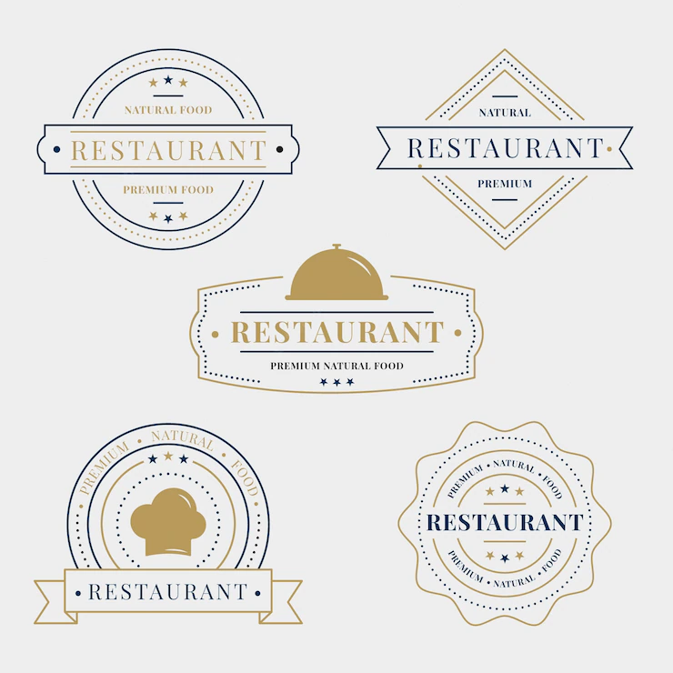 Restaurant Retro Logo Collection Template 23 2148367002
