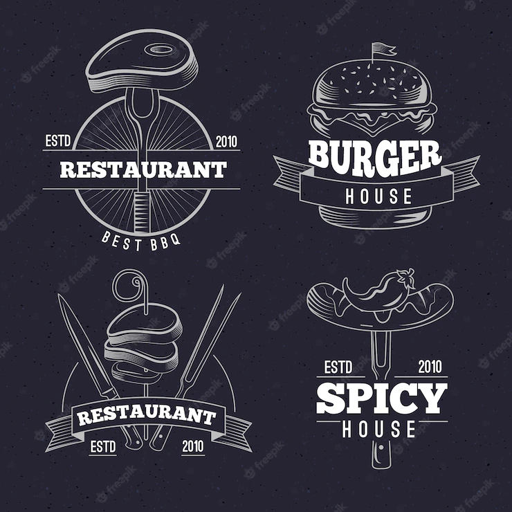 Restaurant Retro Logo Collection 23 2148365896