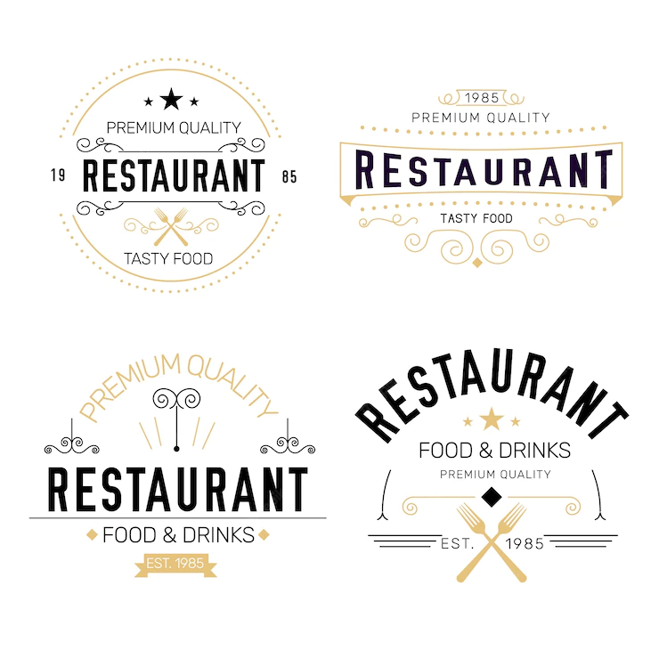 Restaurant Retro Logo Collection 23 2148413713