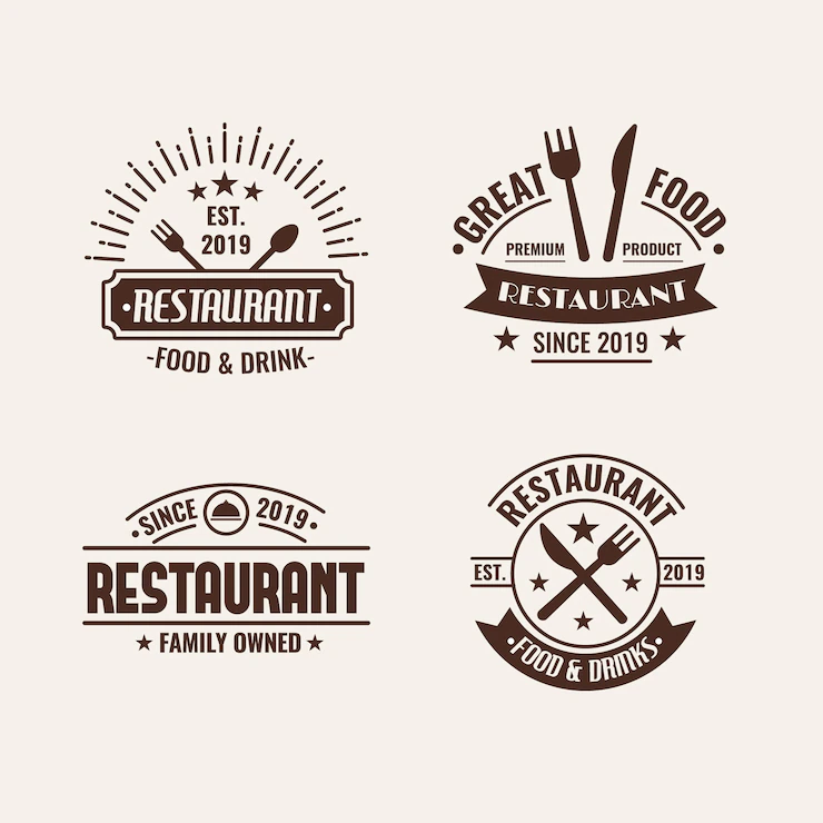 Restaurant Retro Logo Pack 23 2148369916