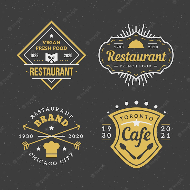 Restaurant Vintage Brand Logo Pack 23 2148368547