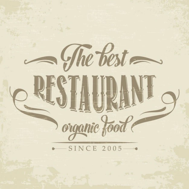 Retro Logo Restaurant 1020 946