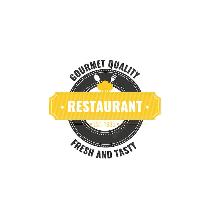 Retro Restaurant Corporate Identity Logo Template 23 2148453183