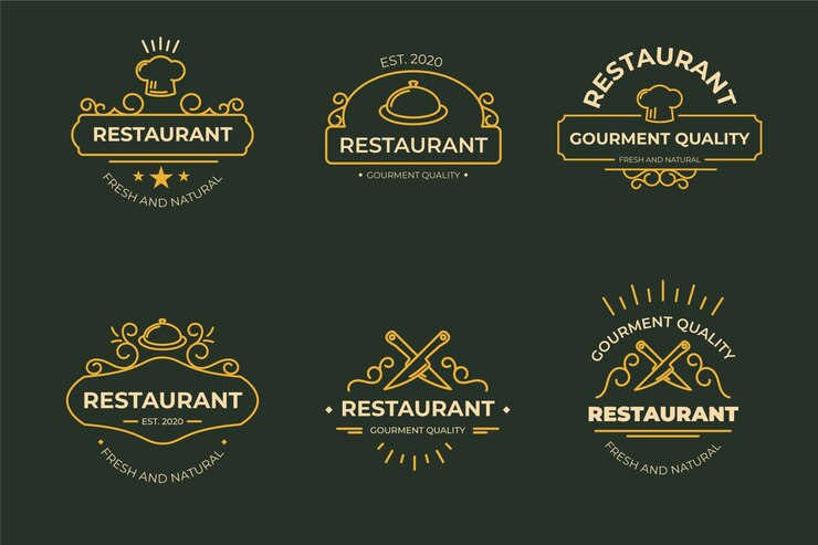 Retro Restaurant Logo Template Concept 23 2148469231