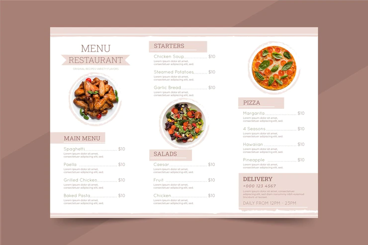 Rustic Restaurant Menu Template 23 2148973698