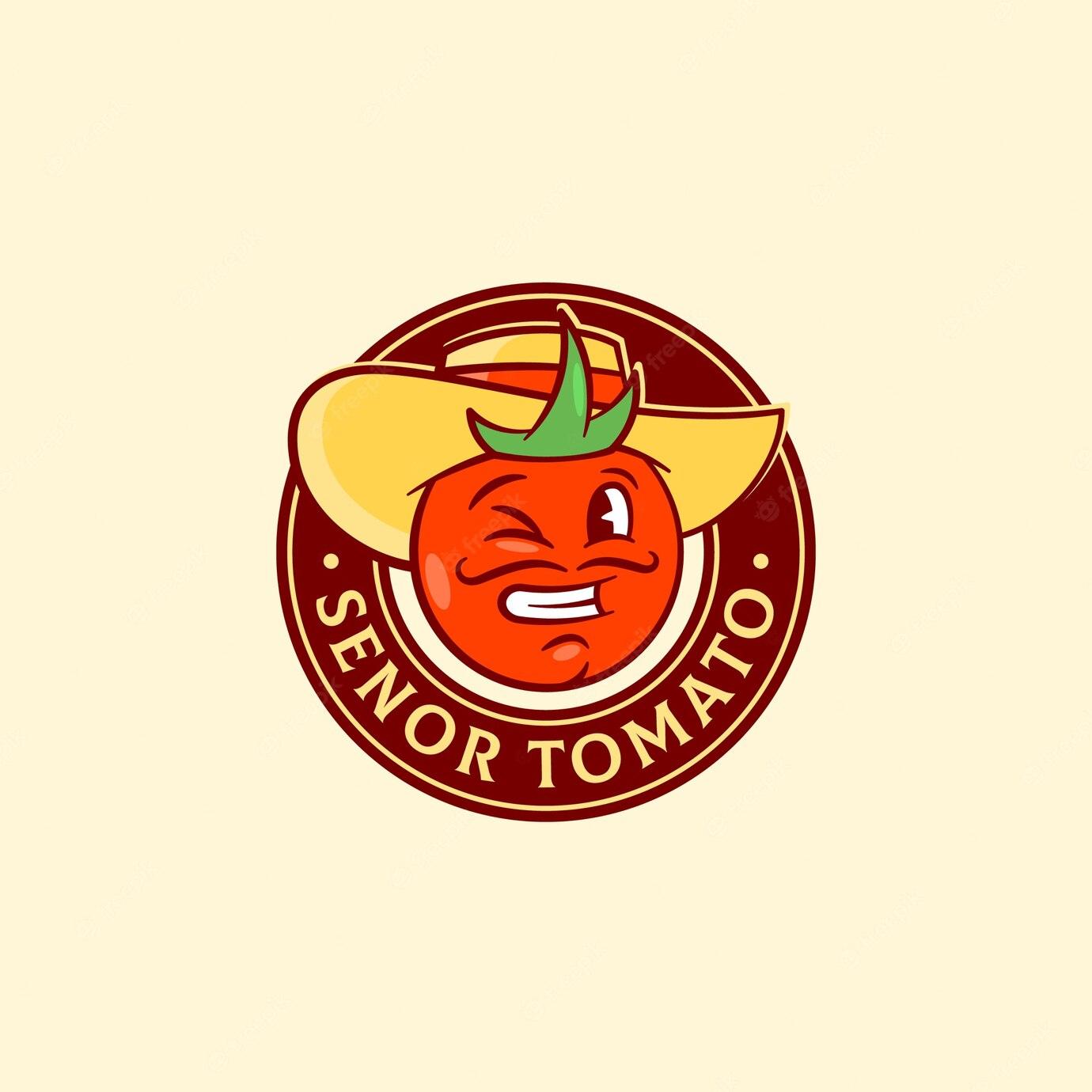 Senor Tomato Abstract Vector Sign Symbol Logo Template 167715 1073