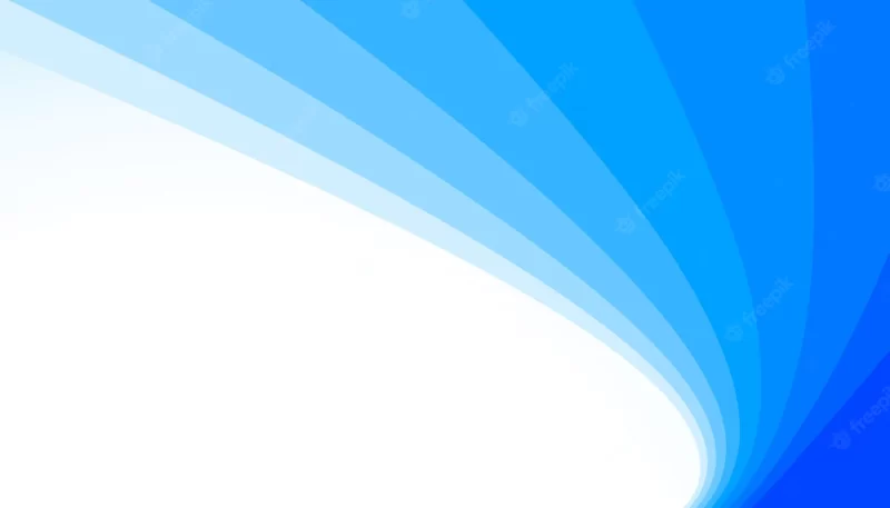 Smooth curve blue lines background Free Vector