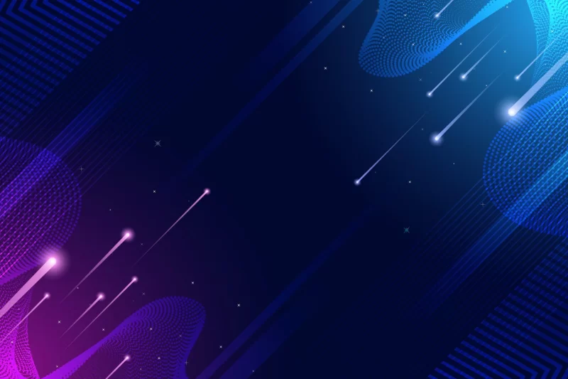 Speed light and spotlights digital background Free Vector