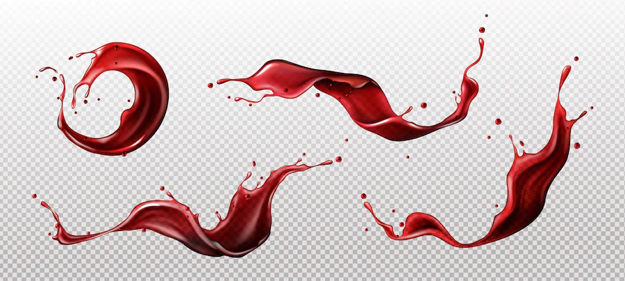 Splashes Wine Juice Blood Liquid Red Drink 107791 5797