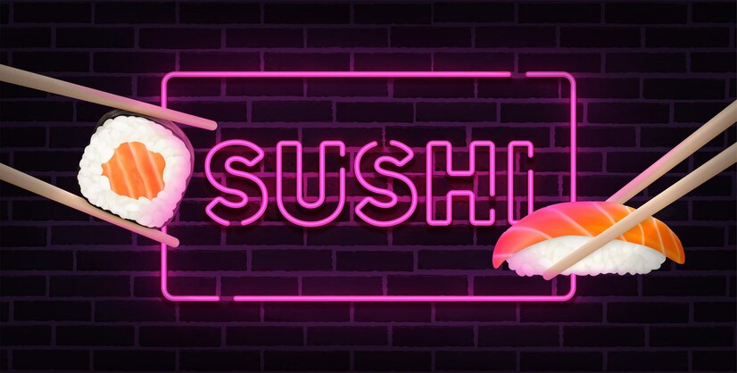 Sushi Bar Neon Sing 540545 6